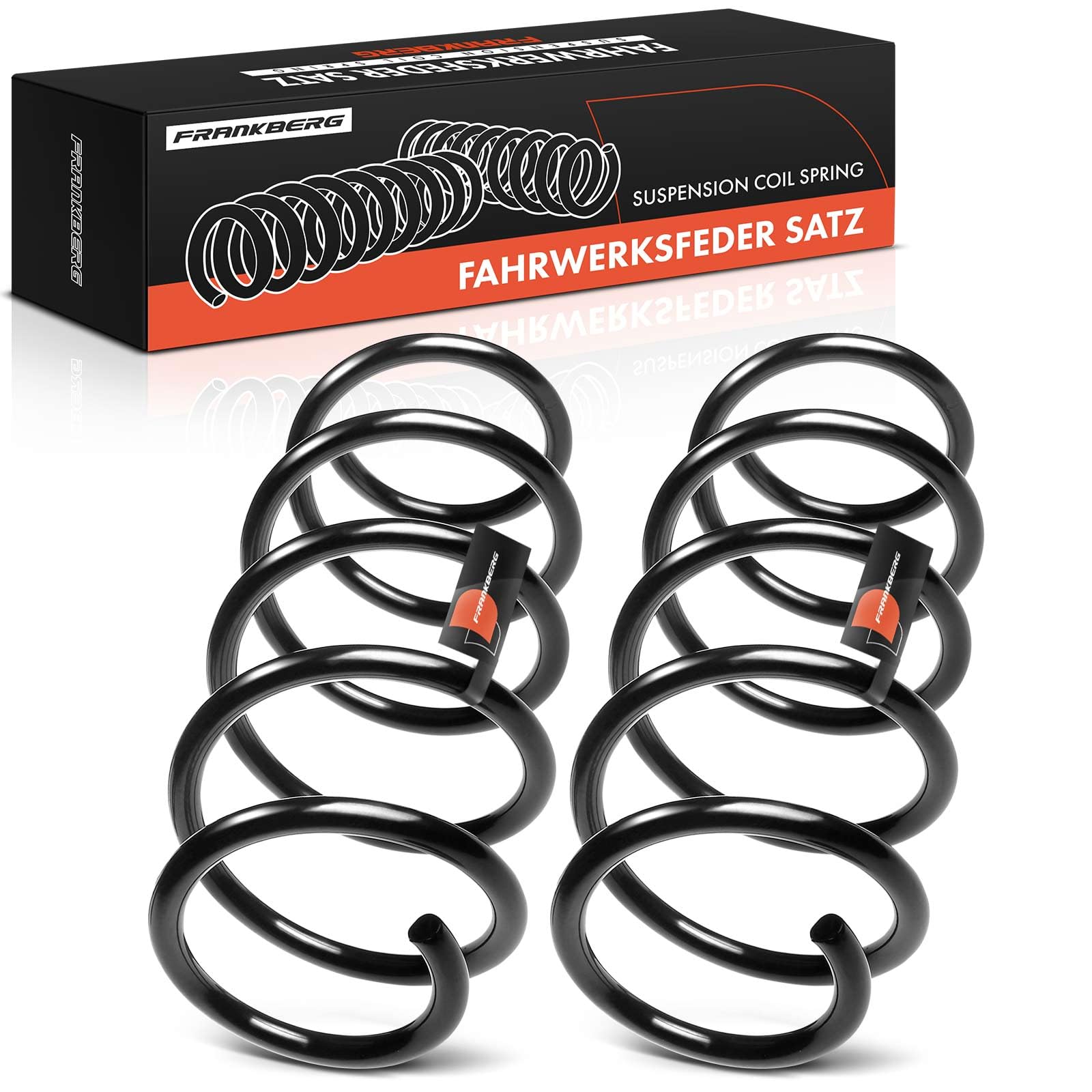 Frankberg 2 ressorts de suspension, essieu avant 334234 | Compatible avec: Corsa C Box/Hatchback X01, Corsa C X01