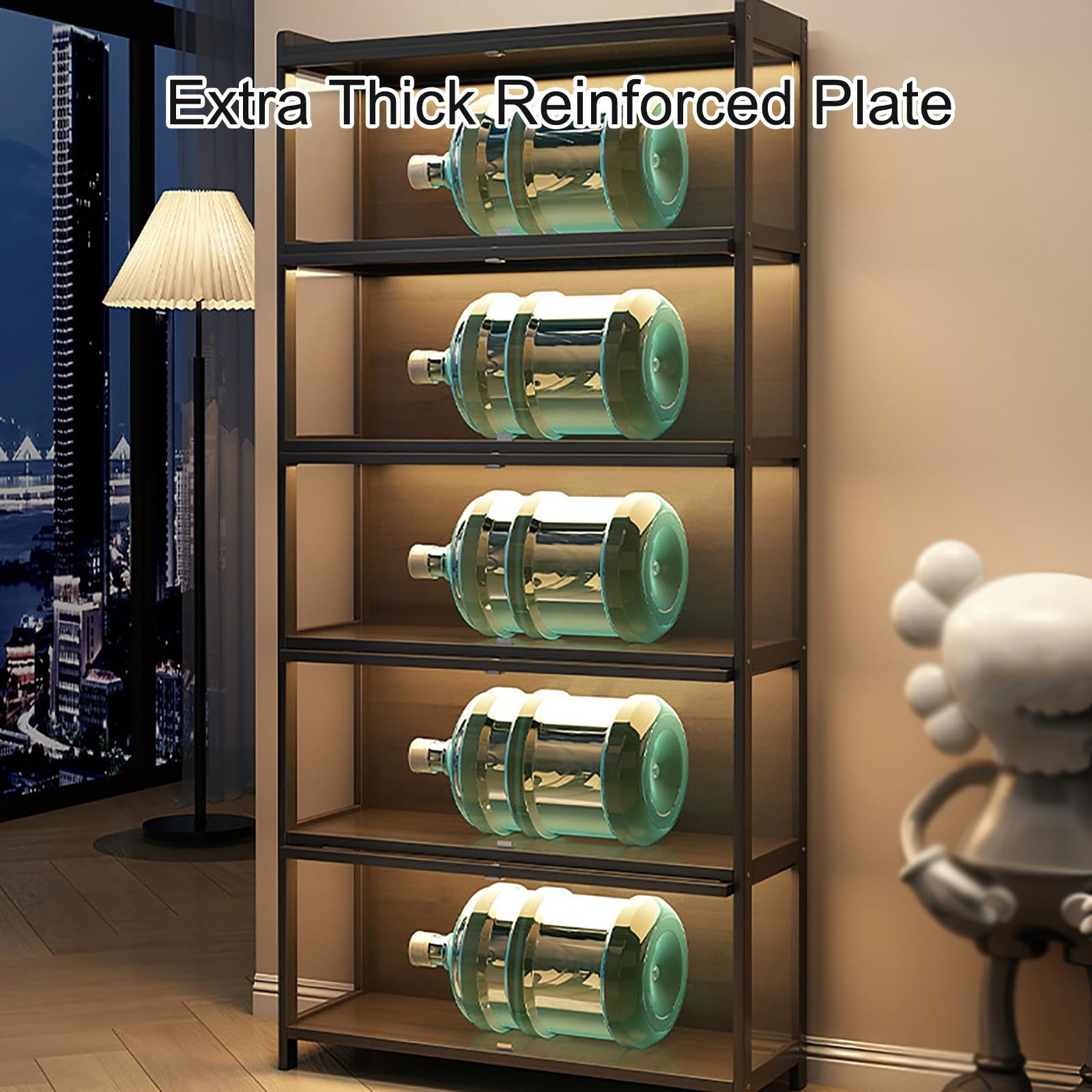 【trendeco】Acrylic cabinet interior display case 2color Amazon.com: ARMERI Display Cabinet with Acrylic Cabinet Door