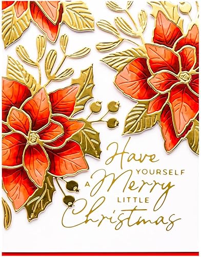 Miniatura 6 de Spellbinders Troqueles grabados con flores de flor de pascua, metal