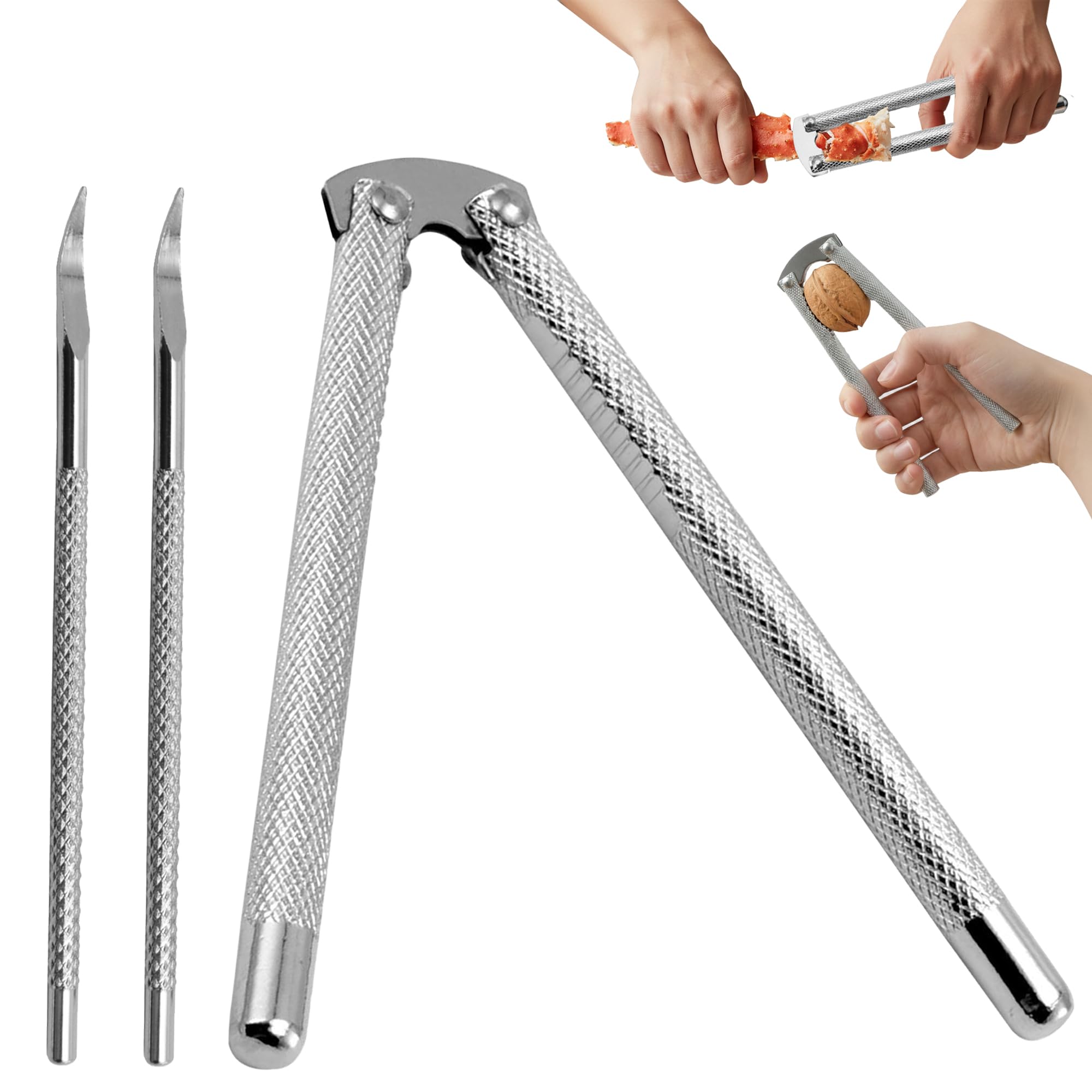 Amazon.com: Farberware 3-Piece Seafood Nutcracker Set, Stainless