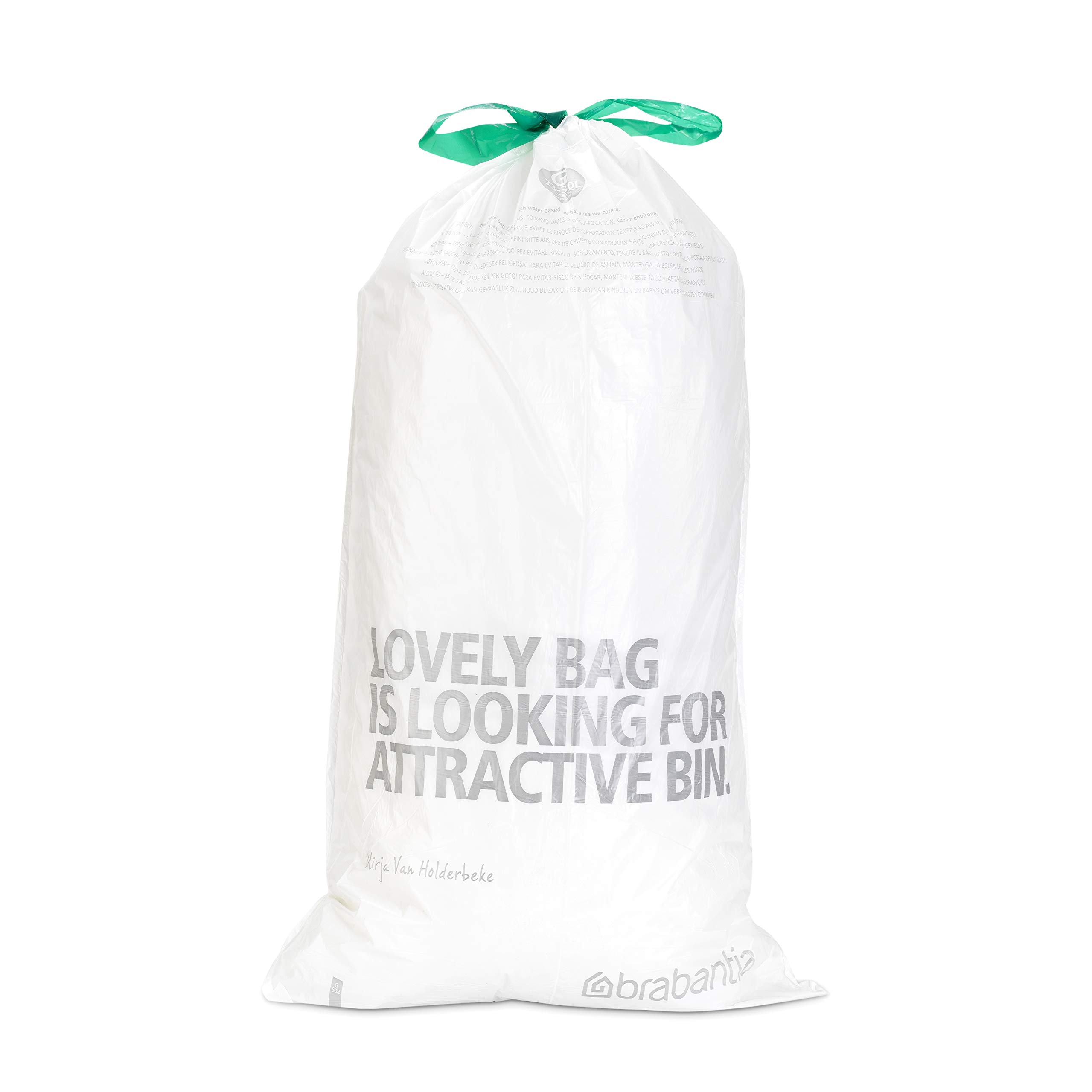 Brabantia PerfectFit Bin Liners (Size G/2330 Litre) High Quality Thick