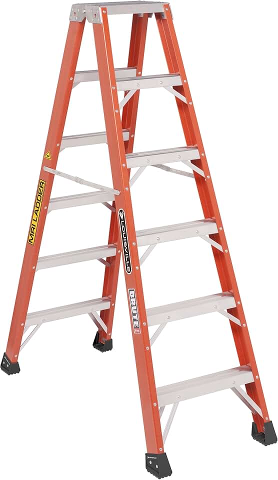 6 foot fiberglass step ladder