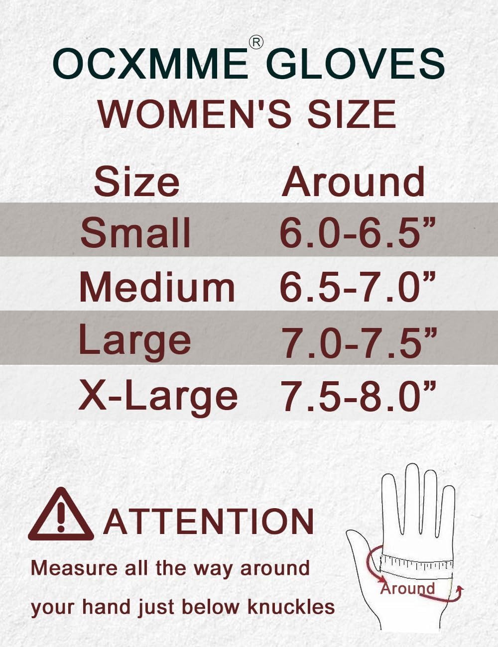 Super Warm Womens Rabbit Fur Lined and Cuff Leather Gloves for Women Touchscreen Texting Driving Gloves - Image 6