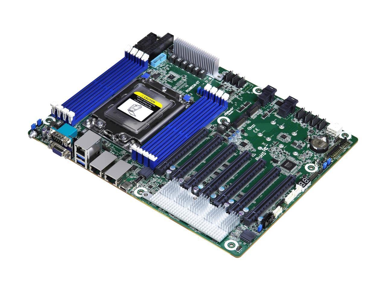 CPU AMD EPYC 7713P マザーボード ROMED8-2T Amazon | ASRock Rack ROMED8-2T シングルソケット SP3 LGA 4094/ DDR4