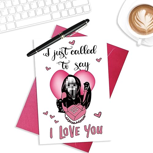 Miniatura 5 de TTBDKKDM Tarjeta de felicitación para el día de San Valentín tarjeta de felicitación de cumpleaños para él y ella tarjeta de aniversario con texto