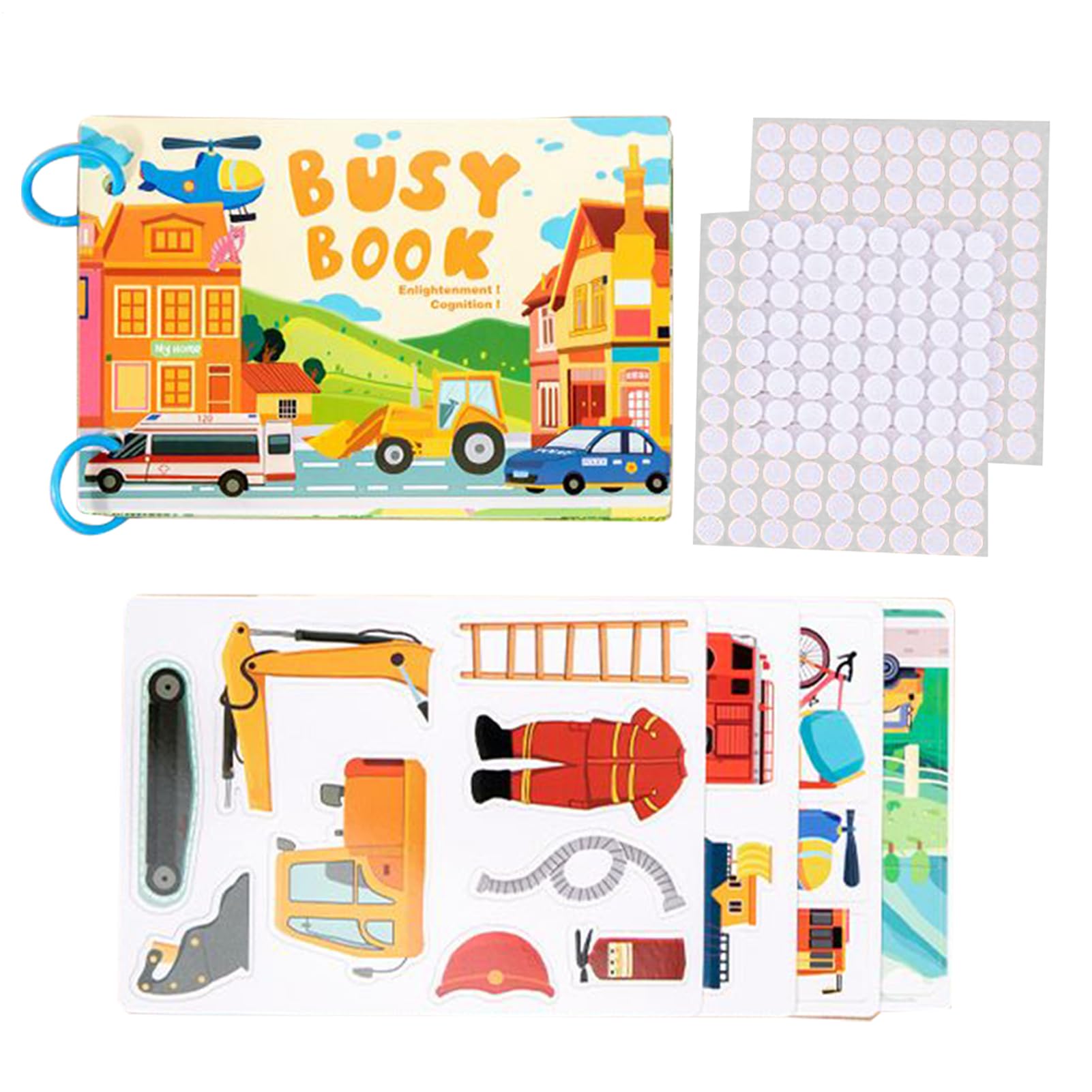 Libro Di Attività Per Bambini Piccoli Educativo Prescolare | Libro Di Attività Sensoriali Per Piccoli per Bambini Ragazze Compleanno Natale Casa Viaggio Scuole Asilo