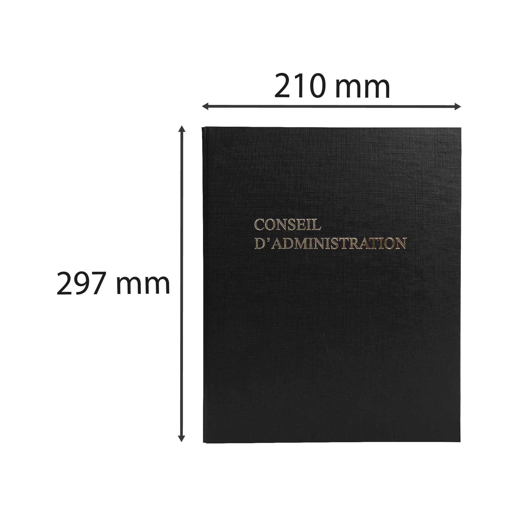 Classeur Juridique Le Dauphin - Registre Actionnaires 4 Anneaux Dos 37 Mm + Recharge 58 Feuillets A4