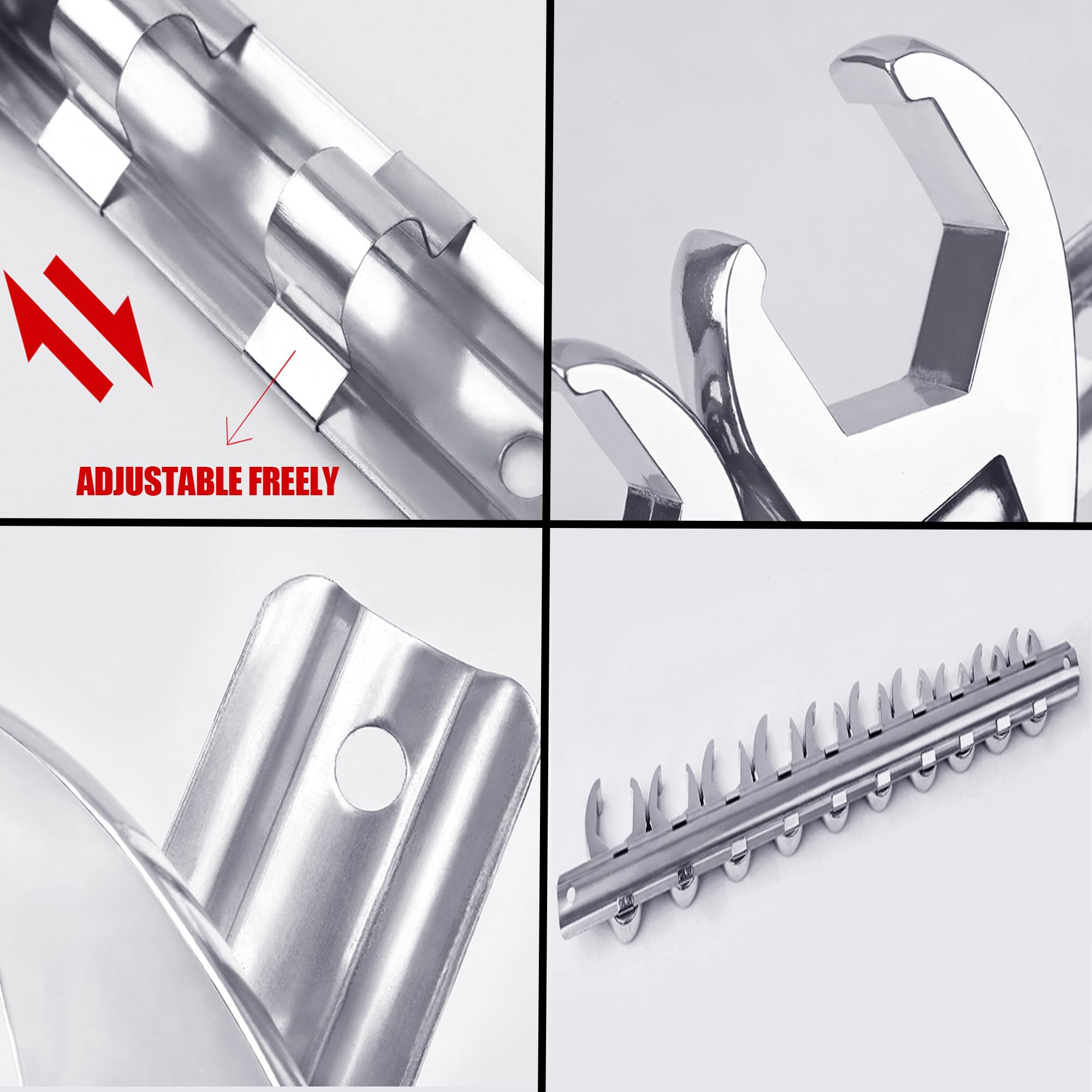 9PCS Teiliges Krähenfußschlüssel-Set, 10-19mm, Auto Reparatur, Maschinenreparatur, 4S Shop Reparatur Artefakte, Ideal Für Enge Räume, Befestigungselemente mit Hülsenwerkzeugen