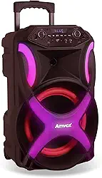 Amvox Caixa de Som Amplificada ACA 680 Fantasy - 680W RMS, Bluetooth, Rádio FM, USB e Equalizador