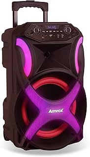 Amvox caixa de som amplificada aca 680 fantasy - 680w rms bluetooth