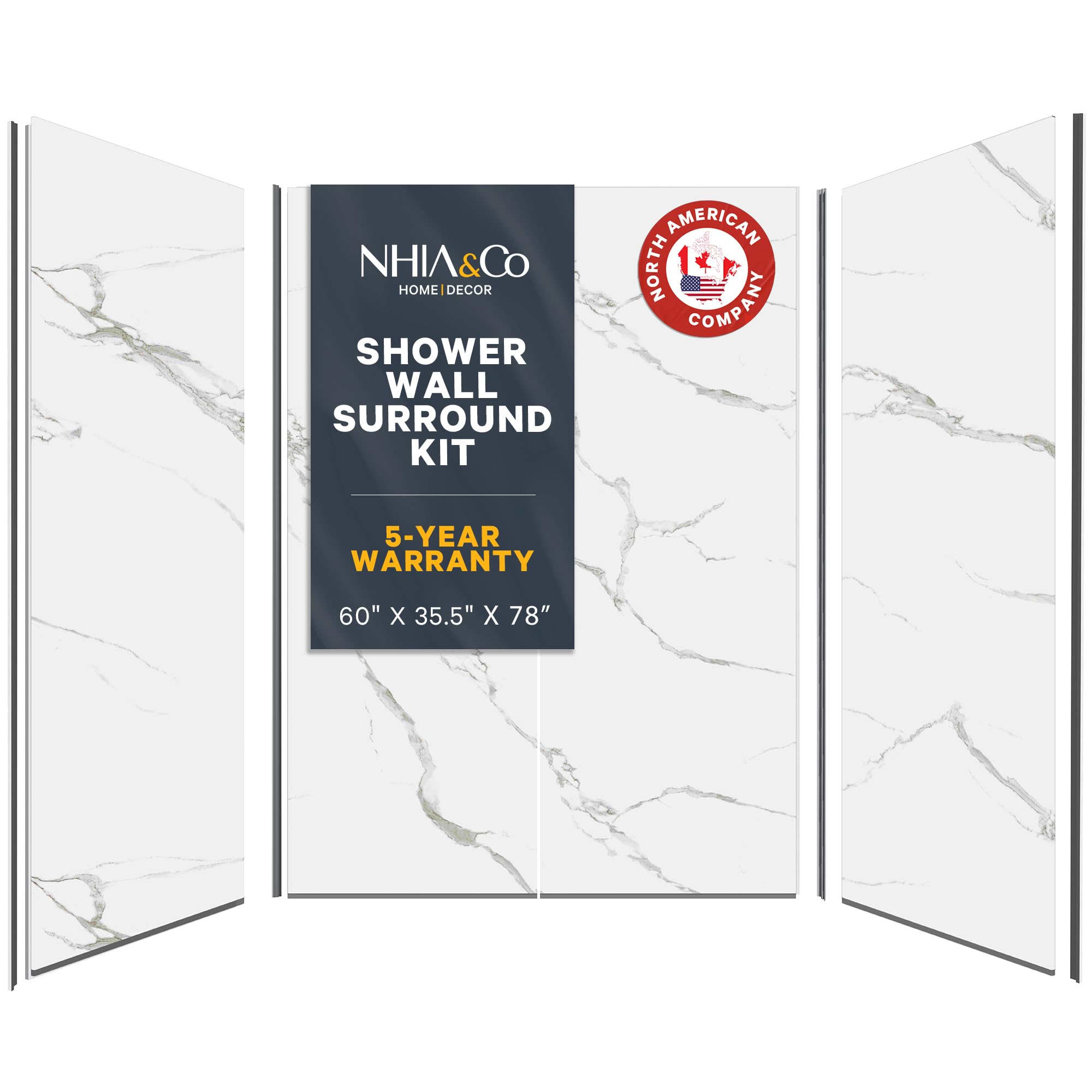 NHIA&CO Shower Surround Kit