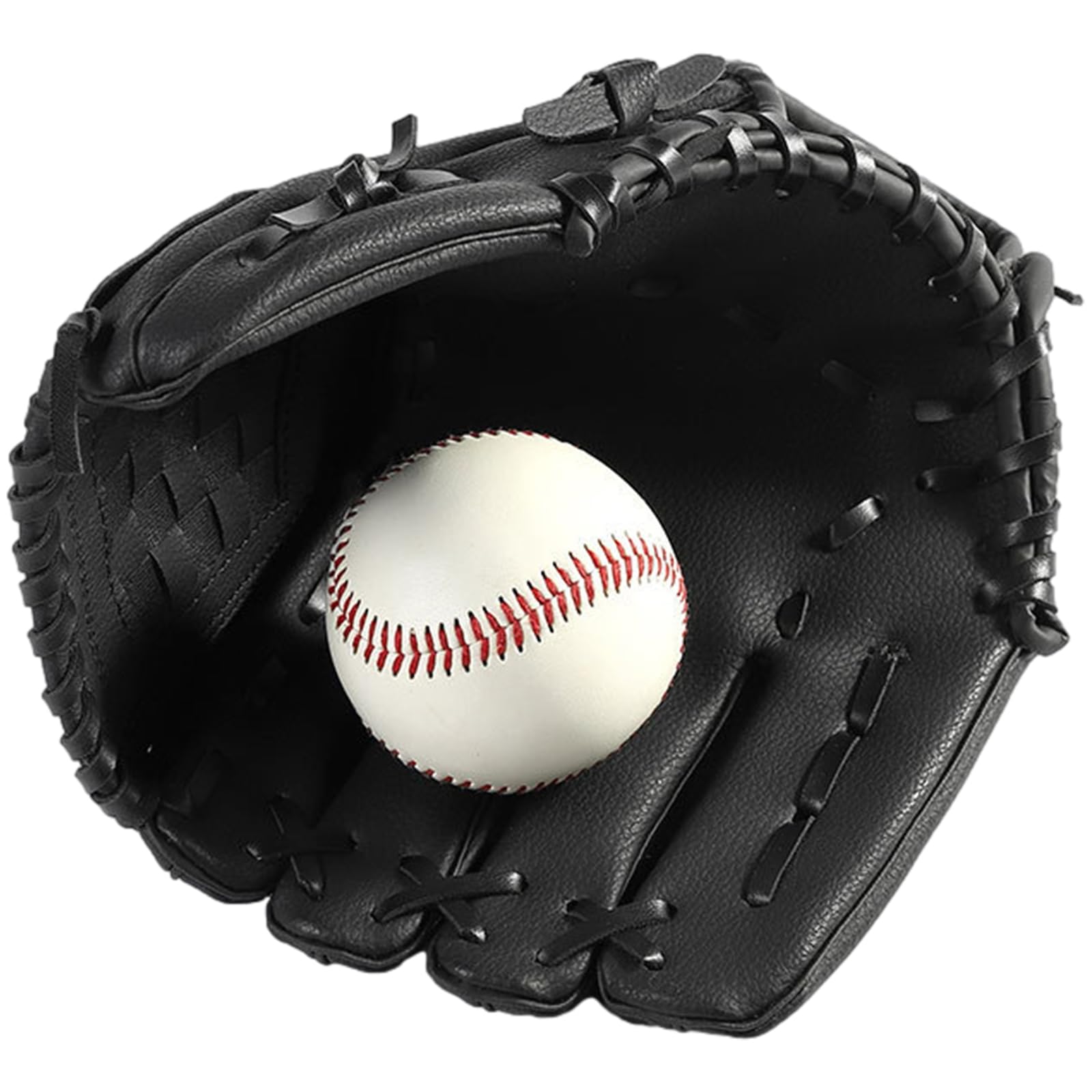 Guantes de béisbol para mano derecha, guantes de sóftbol para adultos y jóvenes, guantes de béisbol para principiantes de infielder, lanzamiento de mano izquierda