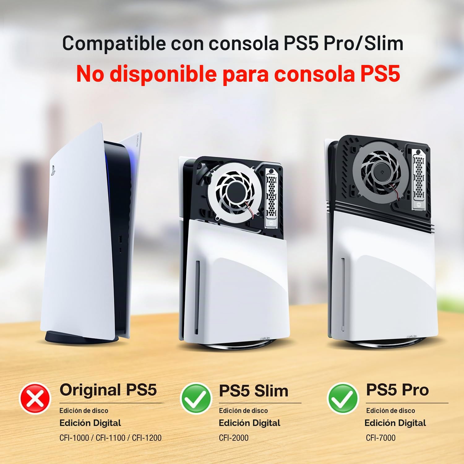 GRAUGEAR Juego de filtros de polvo de alta calidad para PS5 Slim & Pro – Incluye cubierta antipolvo para SSD M.2, cubiertas de silicona y cepillos de limpieza, mejora la longevidad
