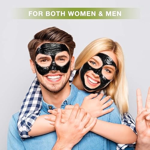 Miniatura 8 de SHVYOG Máscara facial 3 en 1 con cepillo y suero de aceite de árbol de té, máscara de carbón para limpieza profunda, poros, aceite de piel (3.5