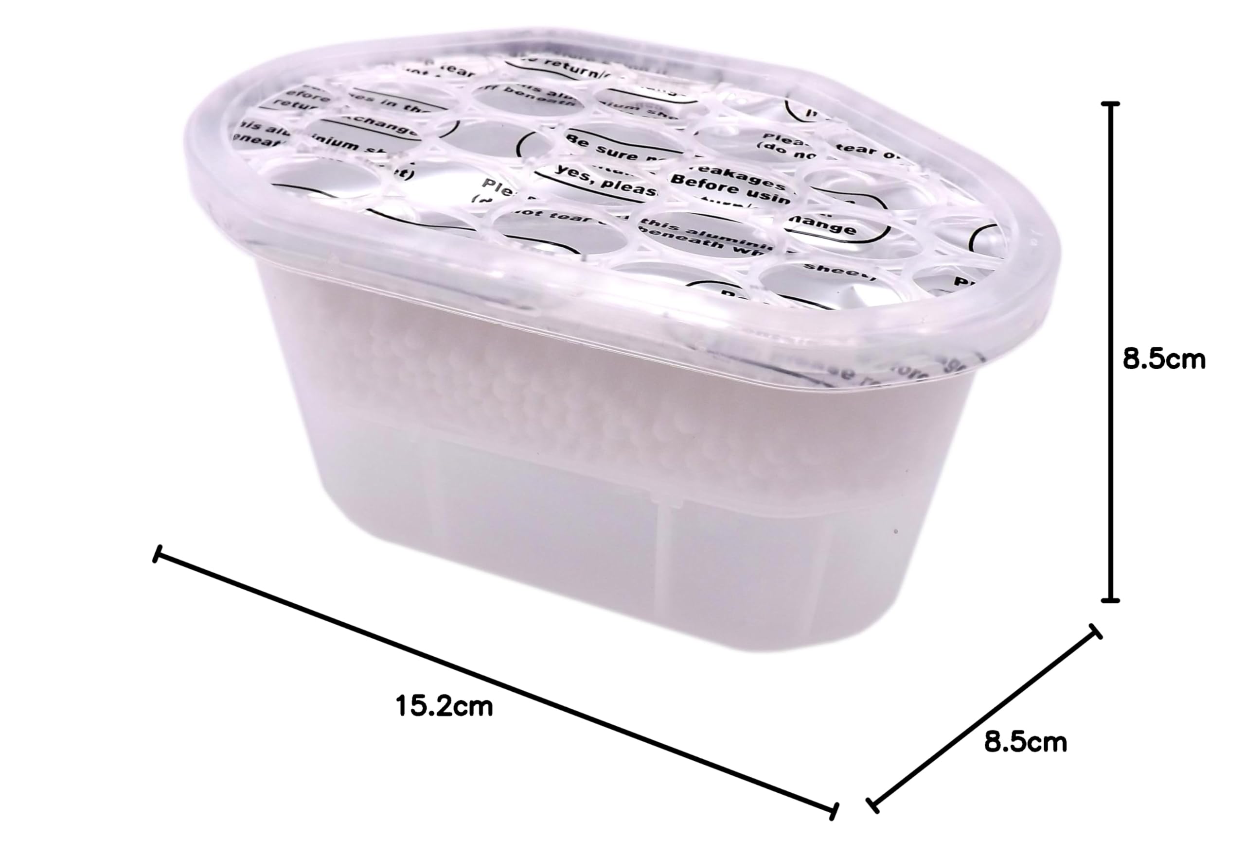 SET 12 vaschette 400 ml assorbi umidità INODORE anti odore deumidificatore sali per bagno cucina camper caravan roulotte ripostiglio dispensa armadio