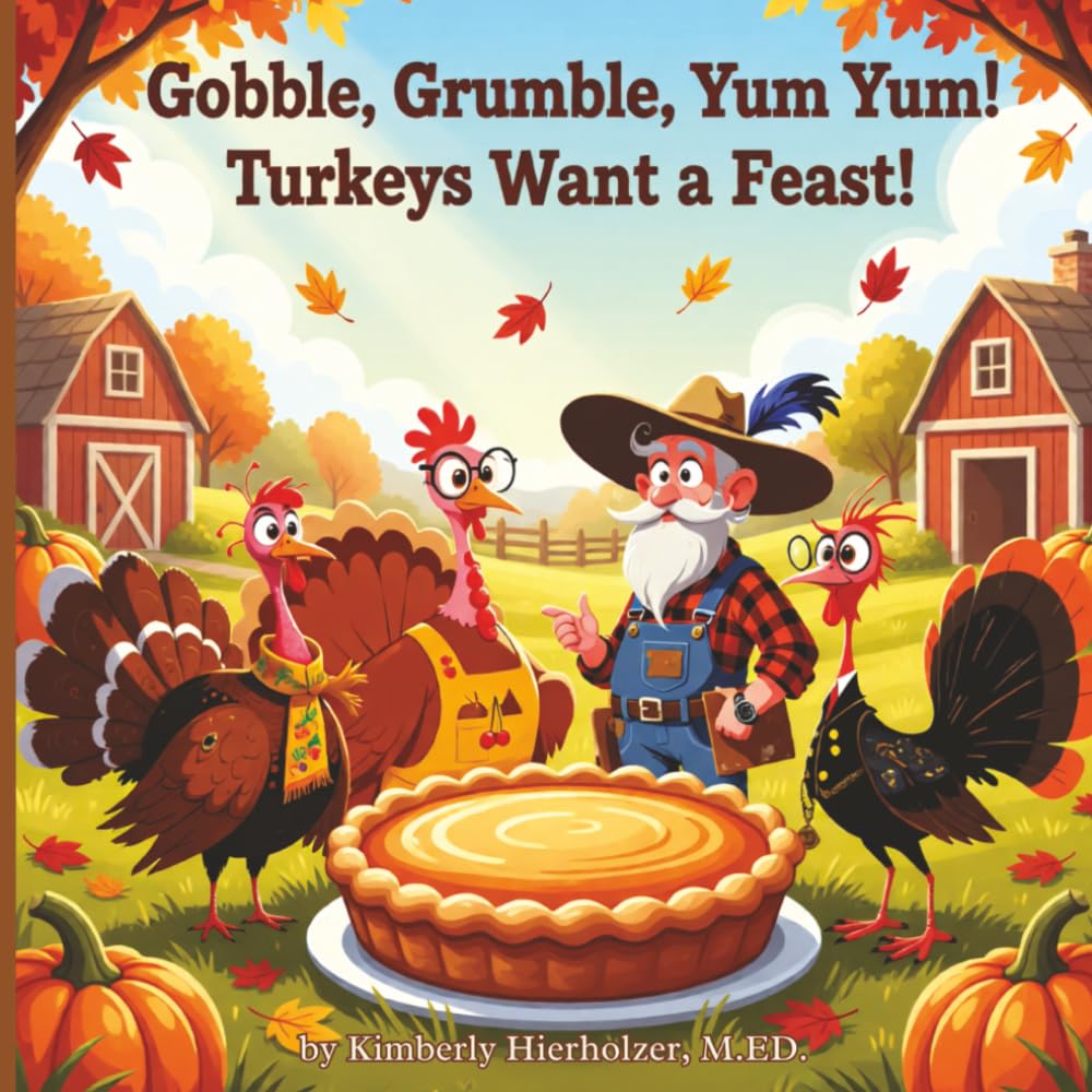 Gobble, Grumble, Yum Yum! Turkeys Want a Feast!: The turkeys are tired of hiding—and this year, they’re gobbling up courage! Join this flock of feisty ... Turkeys find their voice! (Holiday Helpers)