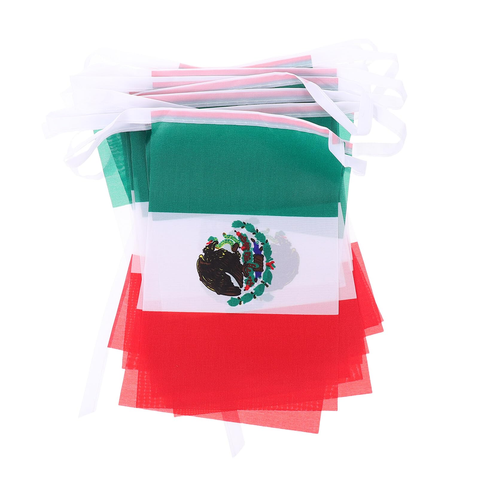 Guirlande de fanions mexicains pour décoration extérieure de jardin et soirées d'été