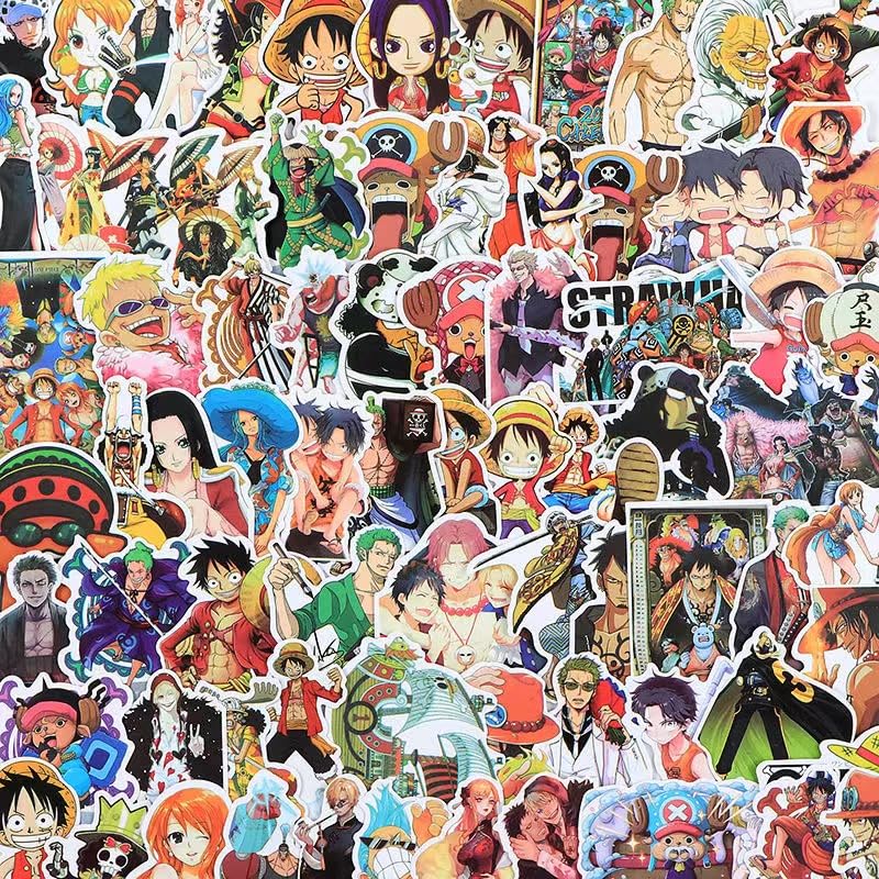 Amazon | セット ワンピース ステッカー 海賊王 アニメ キャラクター
