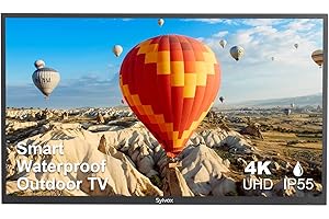43 Inch Waterproof 4K Toshiba Outdoor TV: Outdoor Oasis for Endless Viewing
