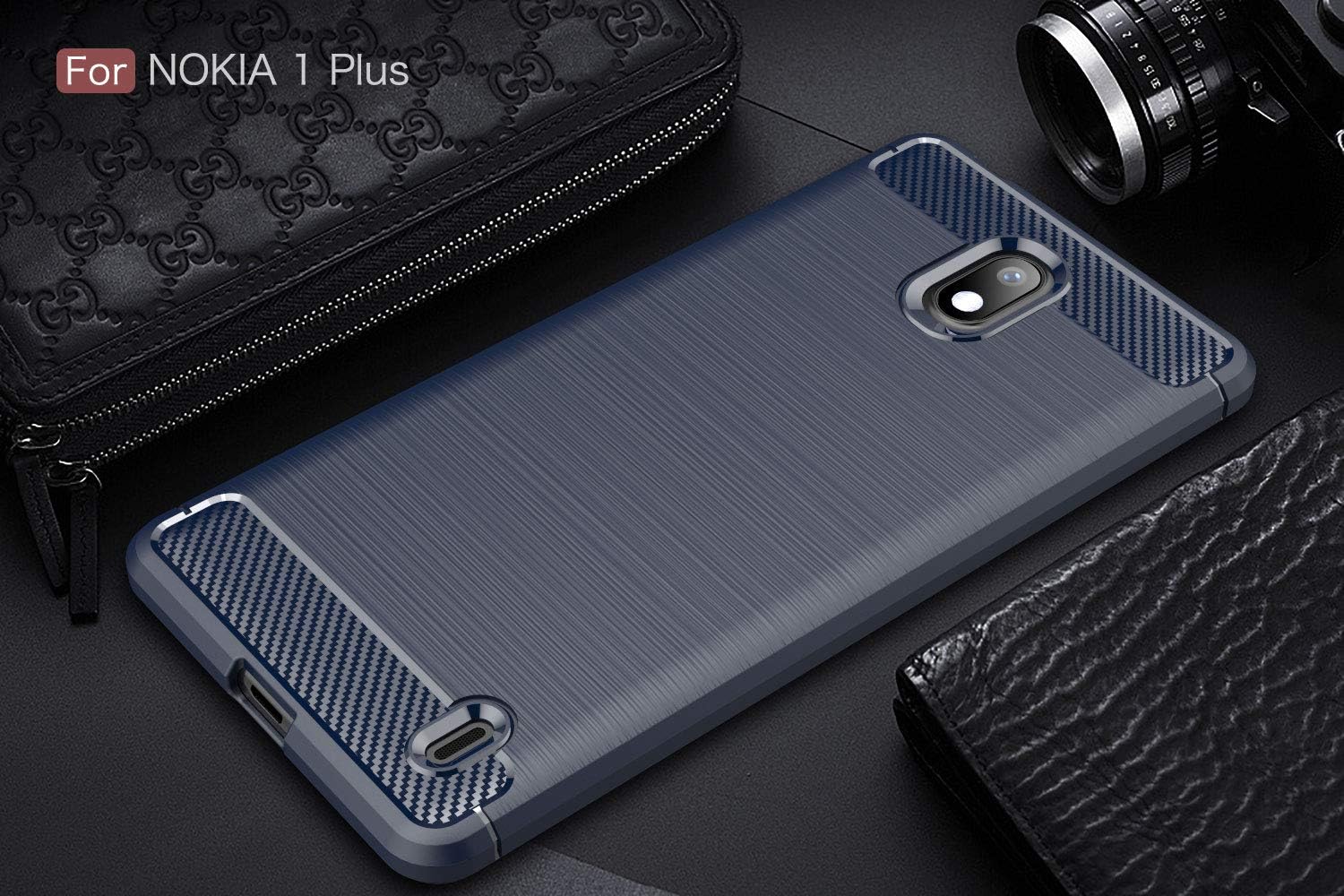 Fеаturеd Prоduсt Nokia 1 Plus Case, Cruzerlite Carbon Fiber Texture Design & Leather Texture Design Back Cover Anti-Scratch Shock Absorption Case for Nokia 1 Plus (Blue) Bеѕt Rеvіеw Nokia 1 Plus Case, Cruzerlite Carbon Fiber Texture Design & Leather Texture Design Back Cover Anti-Scratch Shock Absorption Case for Nokia 1 Plus (Blue)