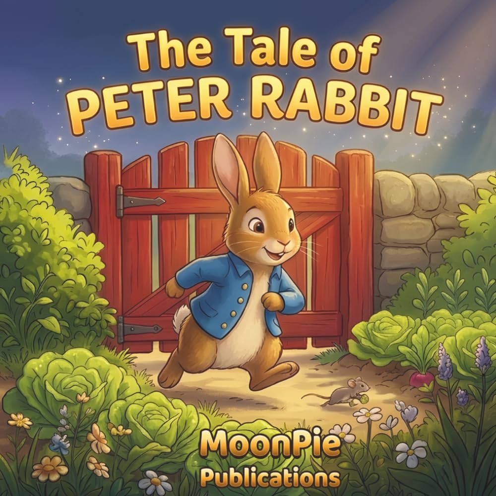 The Tale of Peter Rabbit: A Cinematic Illustrated Classic Children's Book | Bedtime Read Aloud Story for Early Readers Ages 3–6 | Moral Story for Kids
