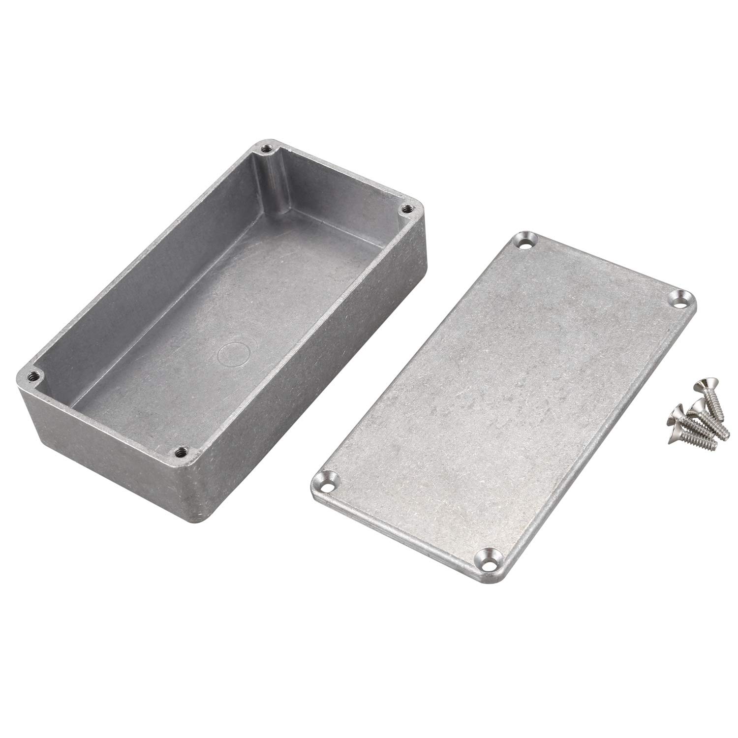 1 PièCes SéRies les Effets de Guitare PéDale BoîTe de PiéTinement en Aluminium Enceinte pour le Guitare Bricolage PéDale Ensemble 1590B