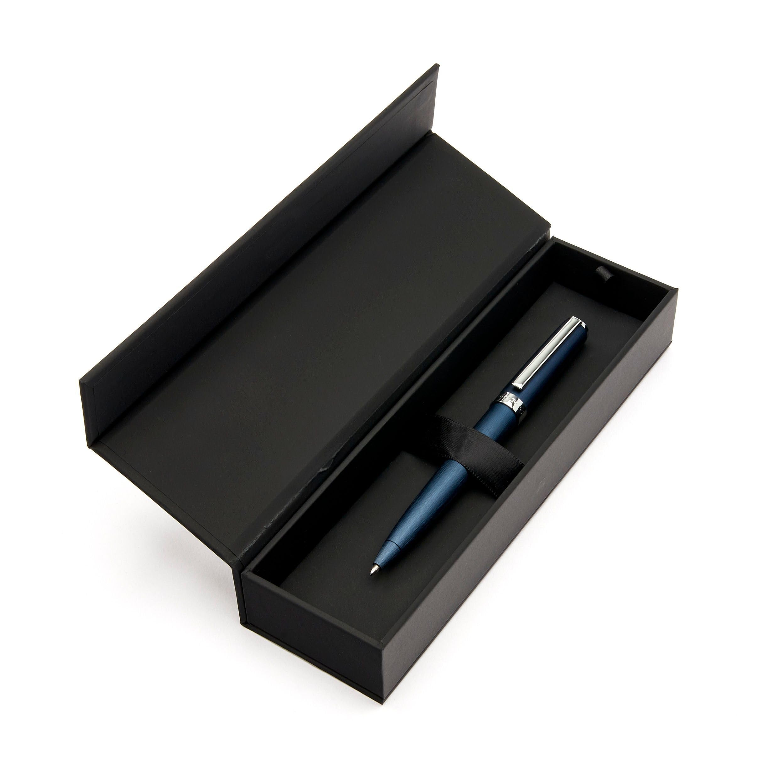 HUGO BOSS Długopis Gear Brushed Navy