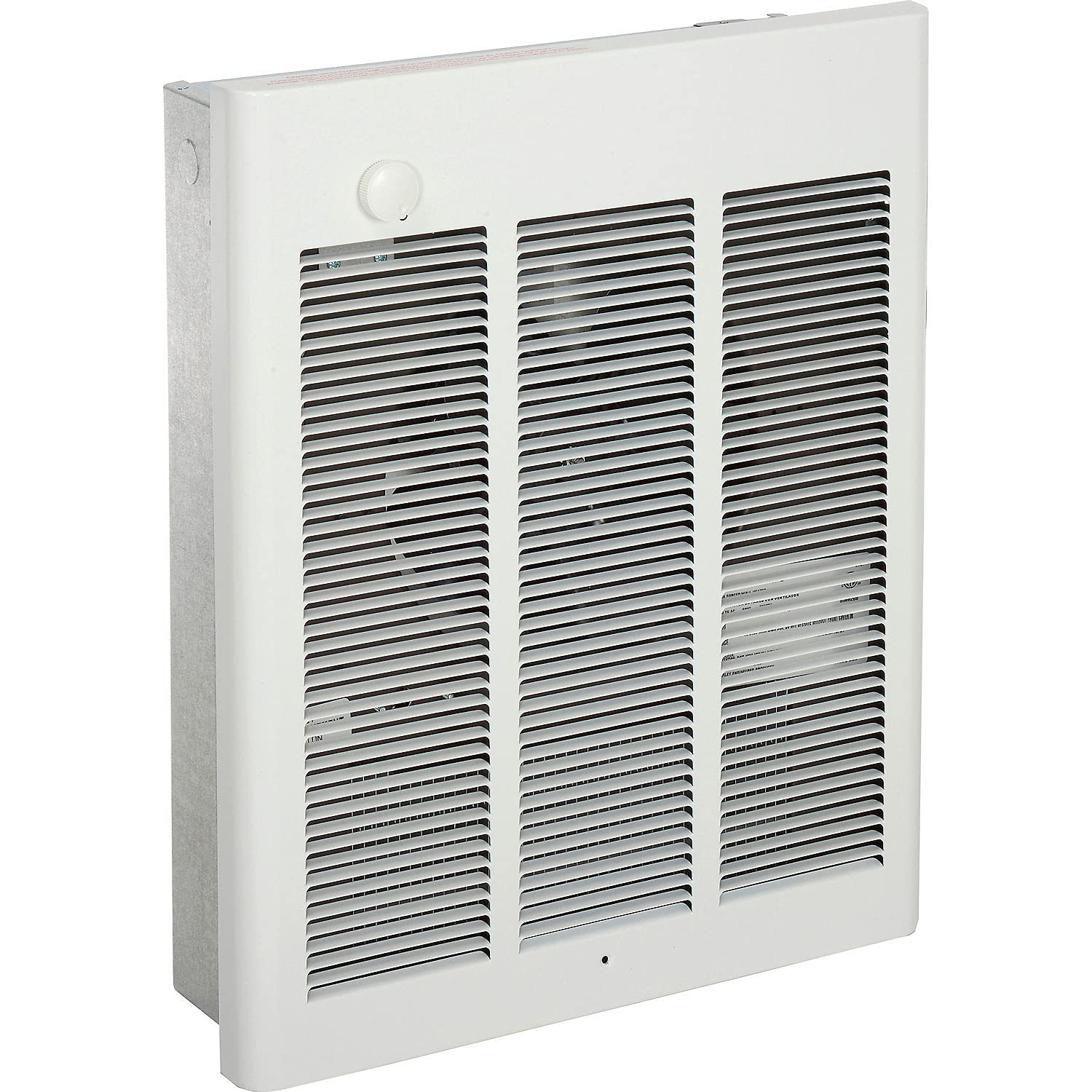 Commercial Fan-Forced Wall Heater by Berko – 3.75"L x 14.31"W x 18.25"H, Steel, Northern White, Model FRA3027F