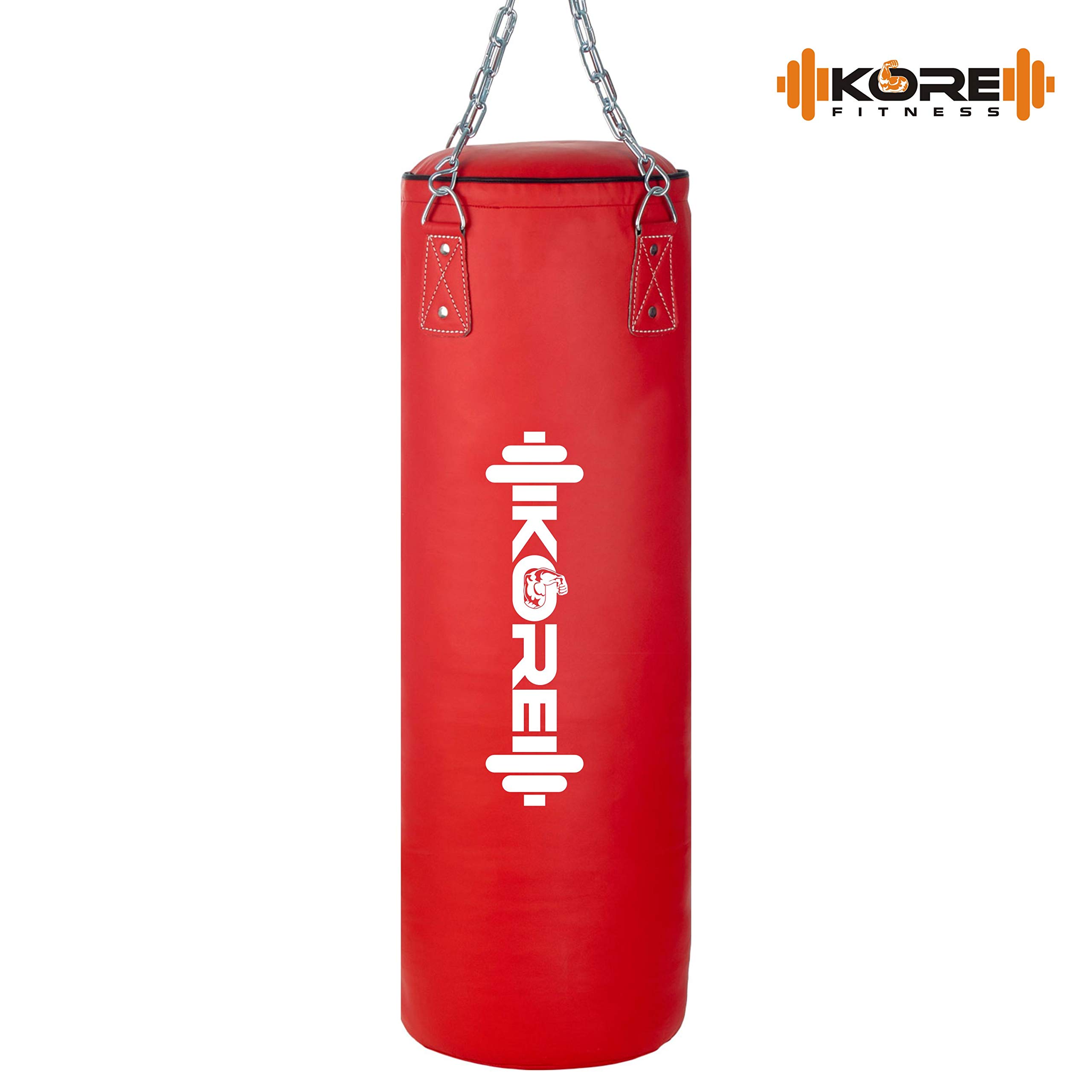 Buy KORE Ultimate Feet Filled Heavy Red Punching Bag PU