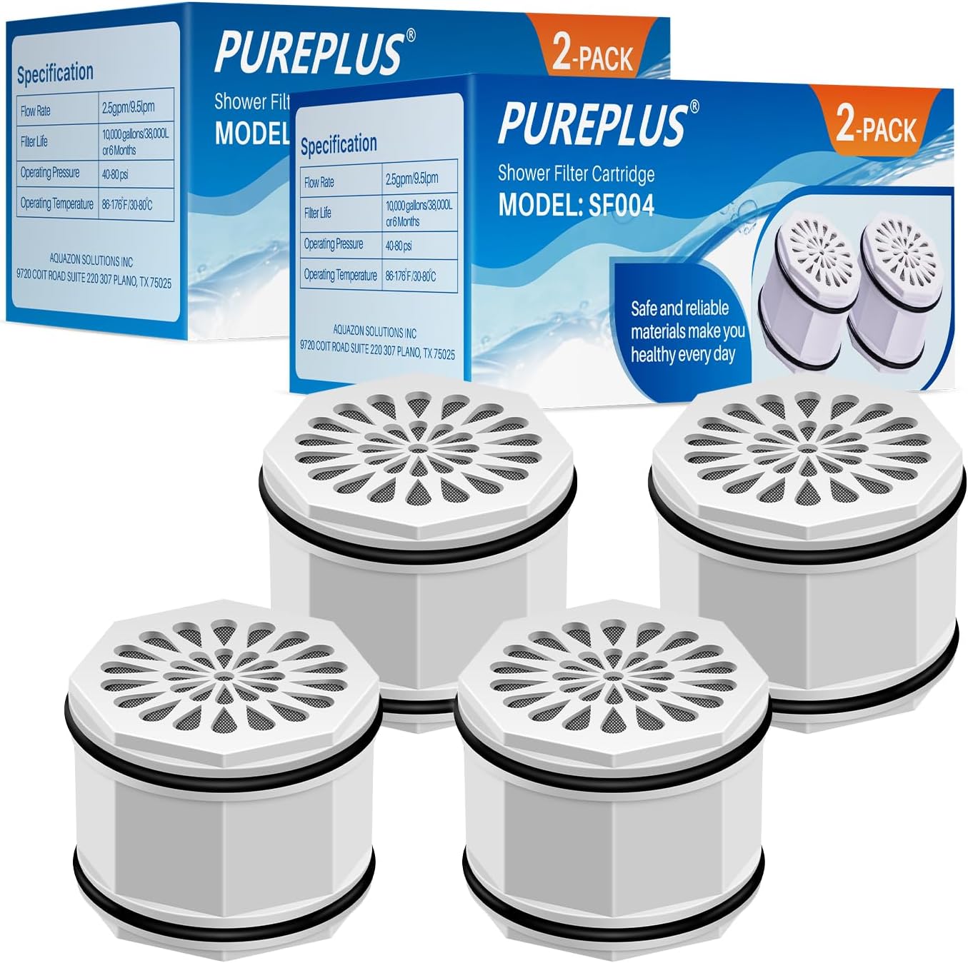 Brita Replacement Shower Filter Cartridge (1 Filter