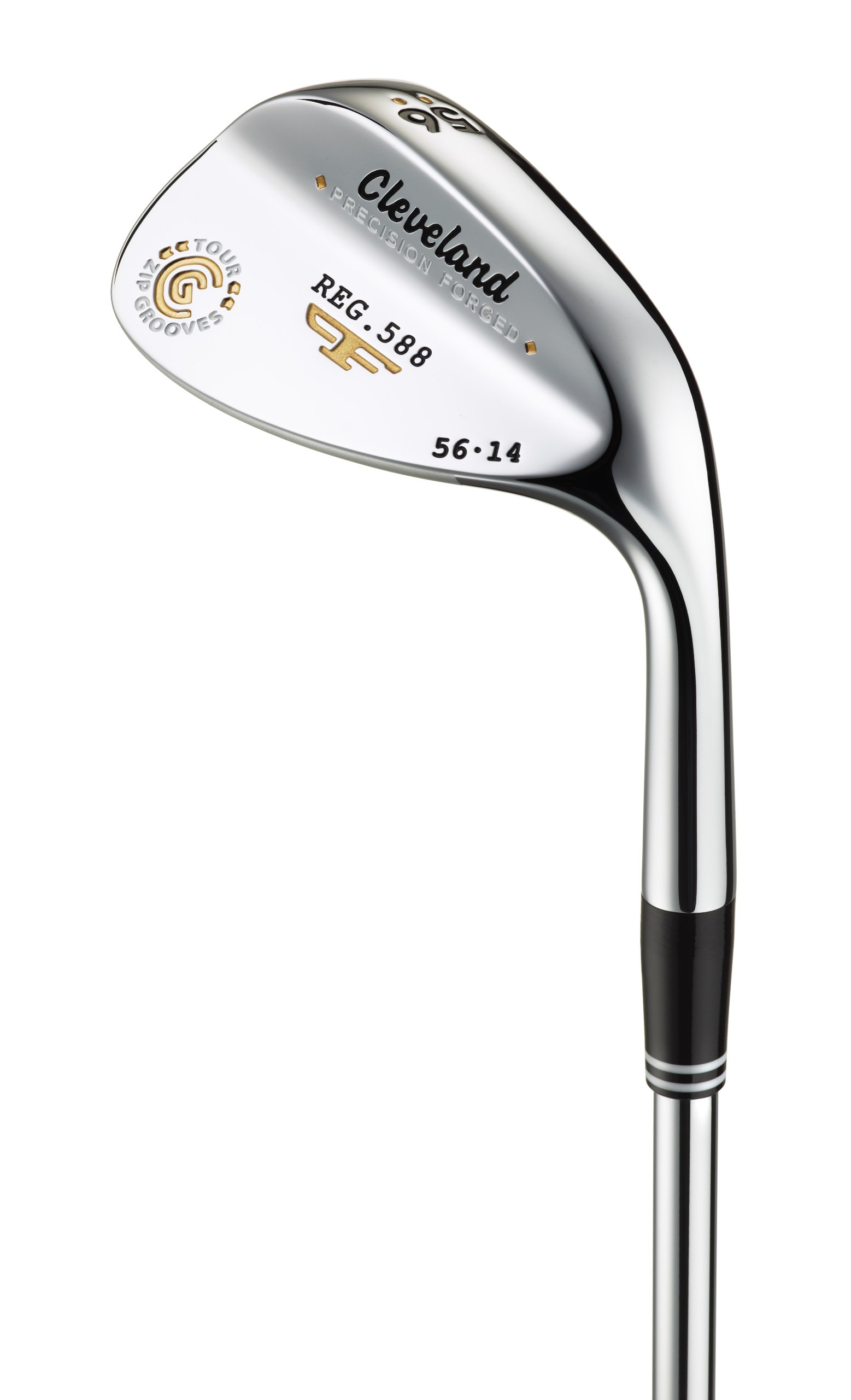 Cleveland Golf Men's 588 Forged Chrome Wedge, Low Bounce