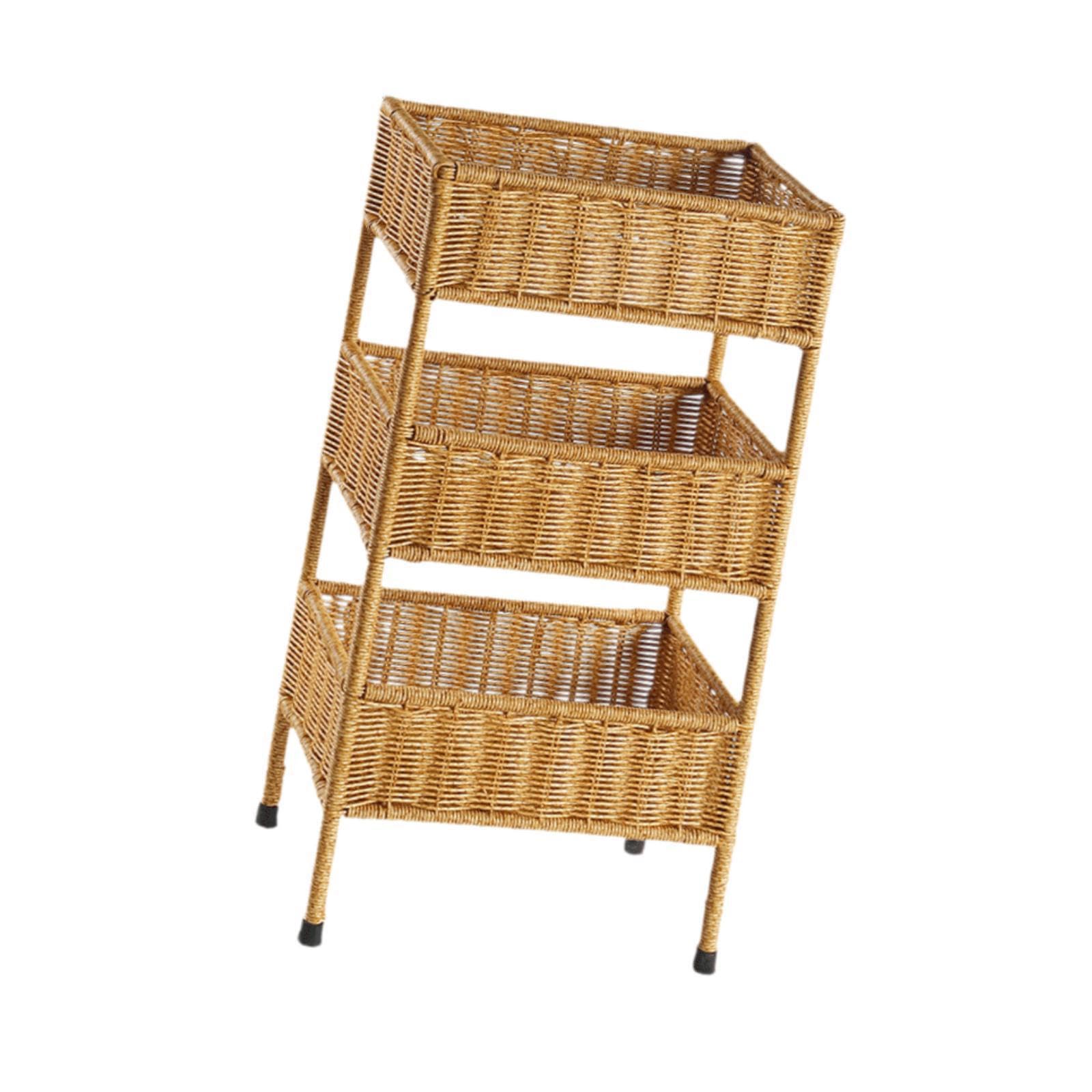 Zambuph Shelf Rack Household Sundries Organizer Simple Featuring Corner