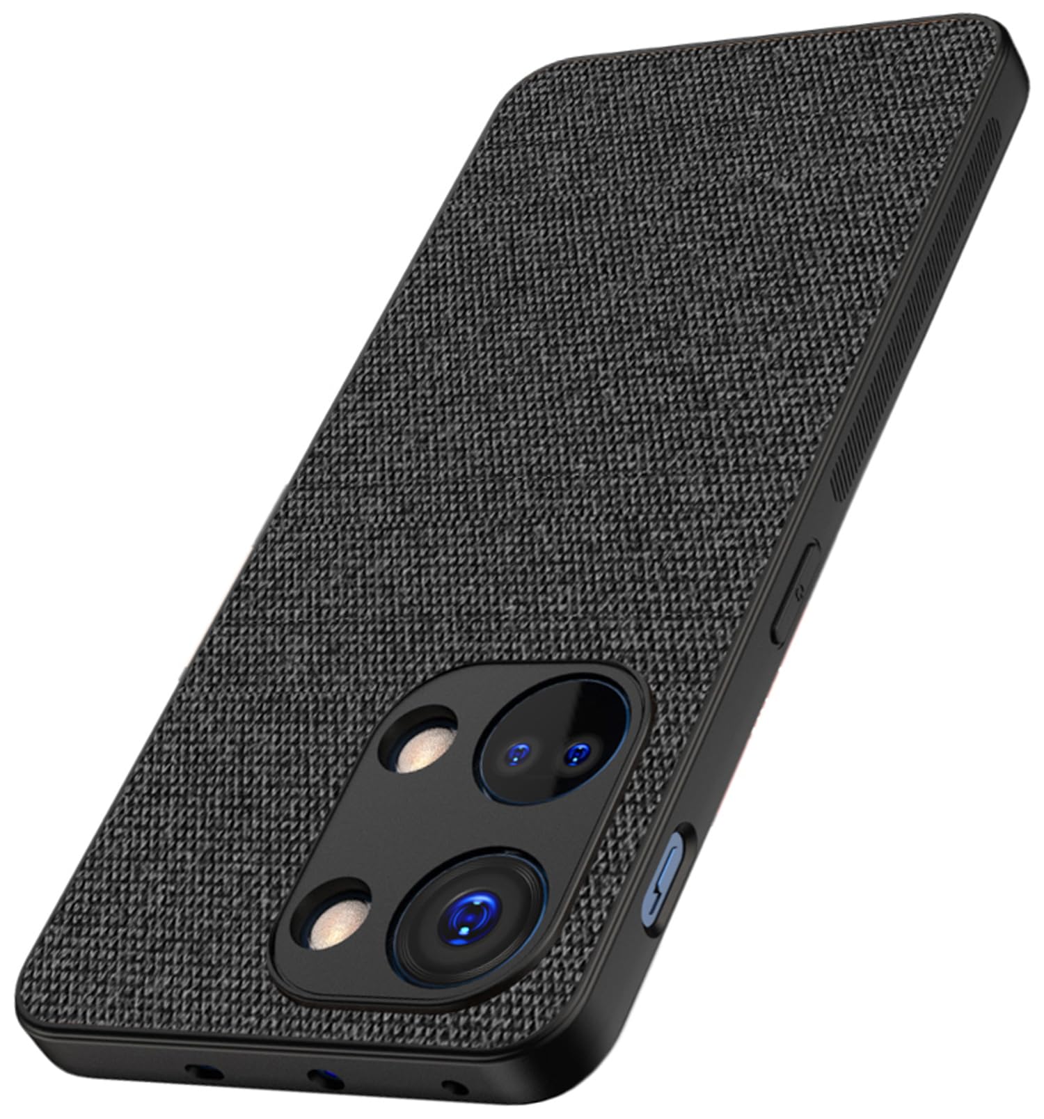 Kapa Soft Full Fabric Protective Back Case Cover for Oneplus Nord 3 | Shockproof Slim Hard Anti Slip Back Case (Black) (B0CHMQ6FMF) Amazon Price History, Amazon Price Tracker