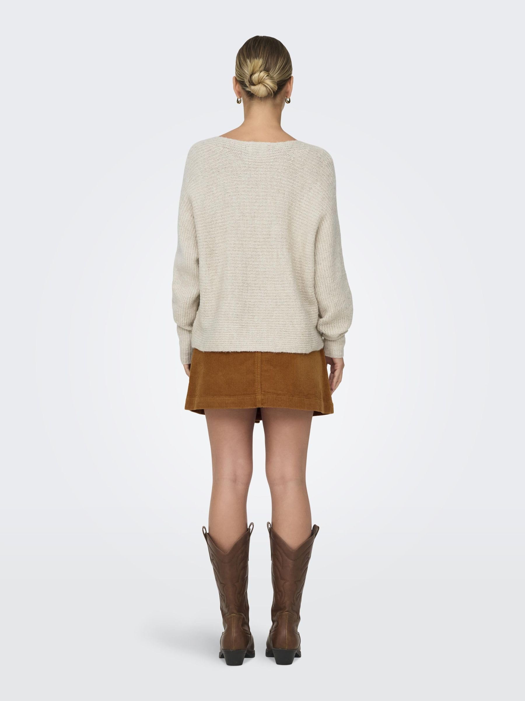 ONLY Damen Onldaniella L/S Pullover KNT Noos Pullover