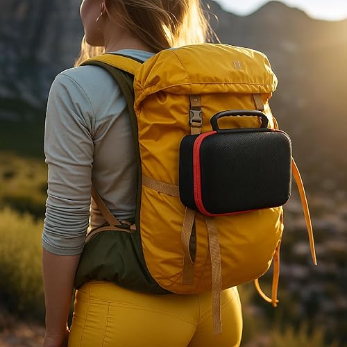 Miniatura 20 de Funda rígida de EVA con espuma personalizable de 11 x 7.8 x 4.3 pulgadas, funda protectora de transporte de EVA a prueba de golpes al aire libre