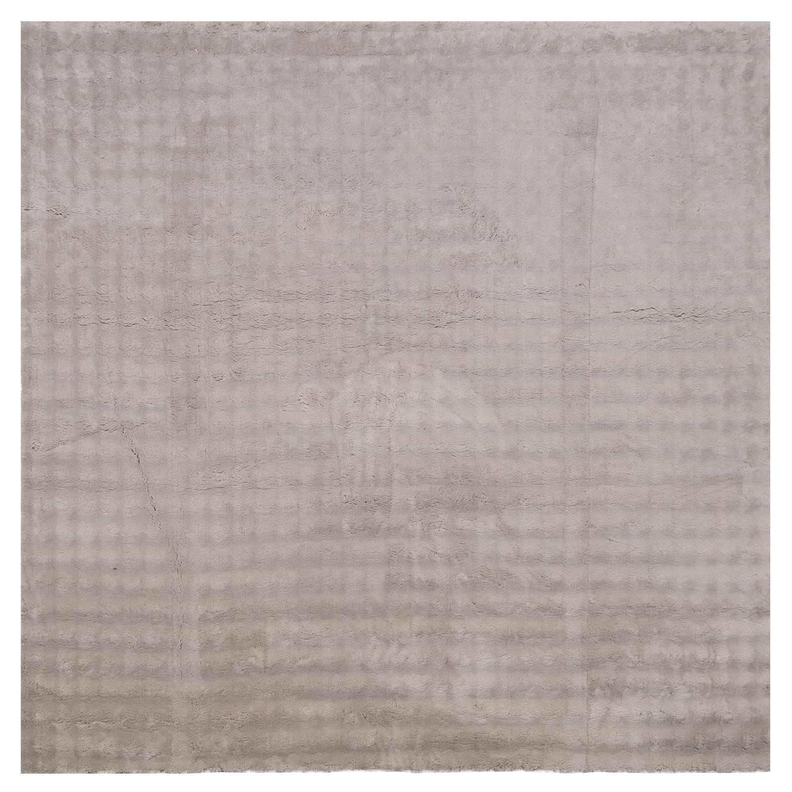 SIROLO - Tappeto quadrato, 240 x 240 cm, in poliestere, antiscivolo e lavabile in lavatrice, per soggiorno, camera da letto, sala da pranzo o terrazza coperta, colore: sabbia