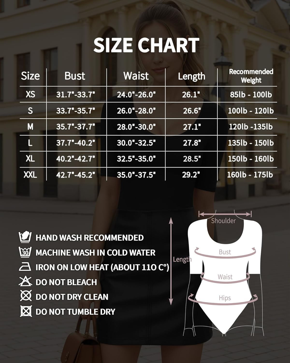 MANGOPOP Women's Scoop Neck Half Sleeve Bodysuit 3/4 Sleeve Sexy Body Suit Slim Fitted Going Out Shirts Tops - Image 7