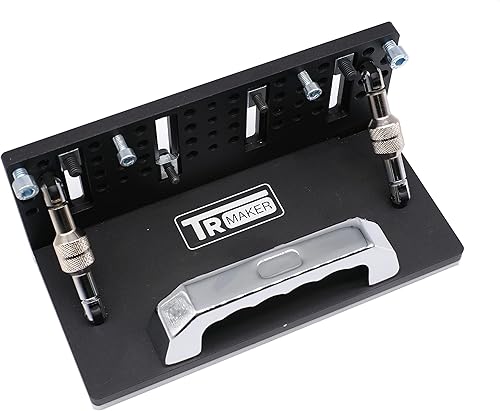 TR Maker - Molinillo de cinturón profesional, cuchillo ajustable, afilador de cuchillos (negro)