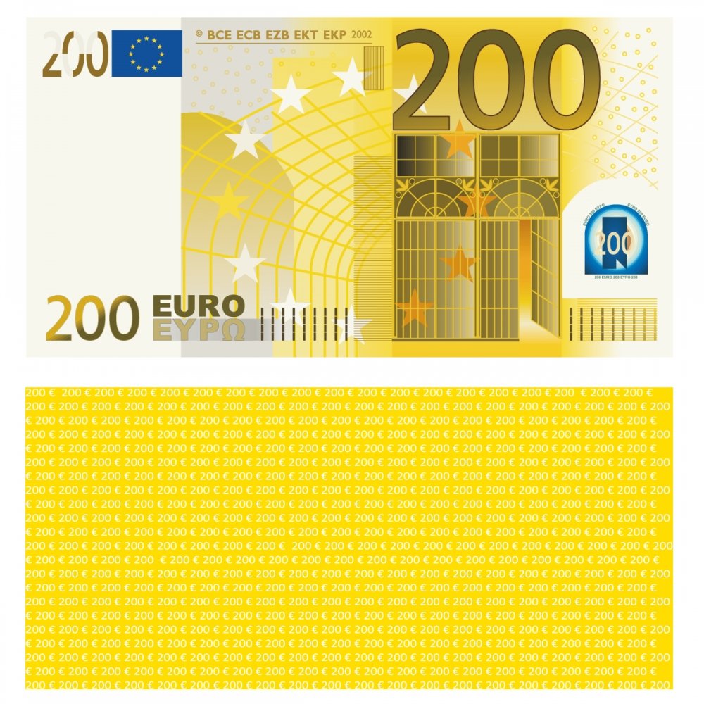 200 Euro Note Germany