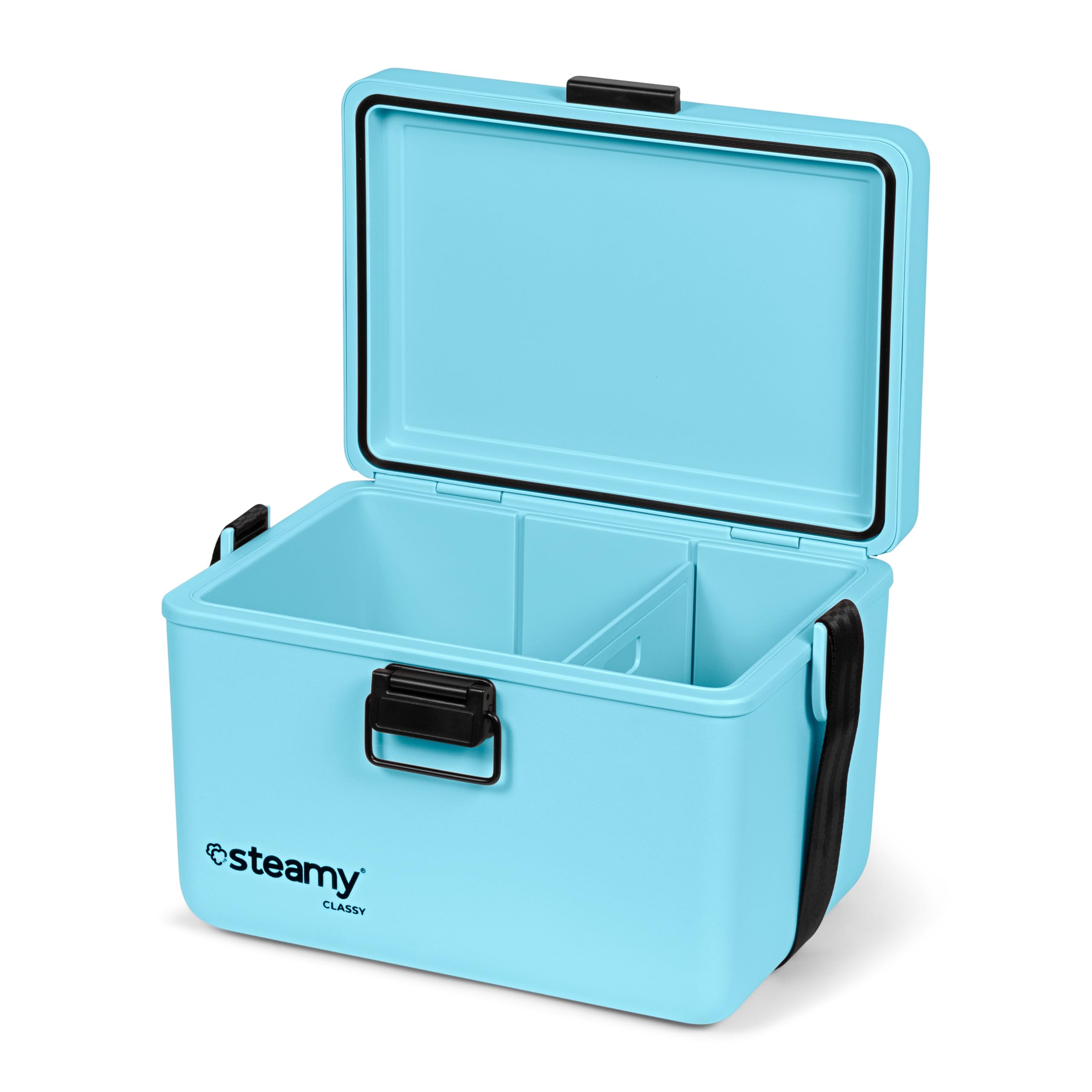 Steamy Classy 12, Kühlbox mit Schultergurt, 12 Liter, Sky Blue, Blauw