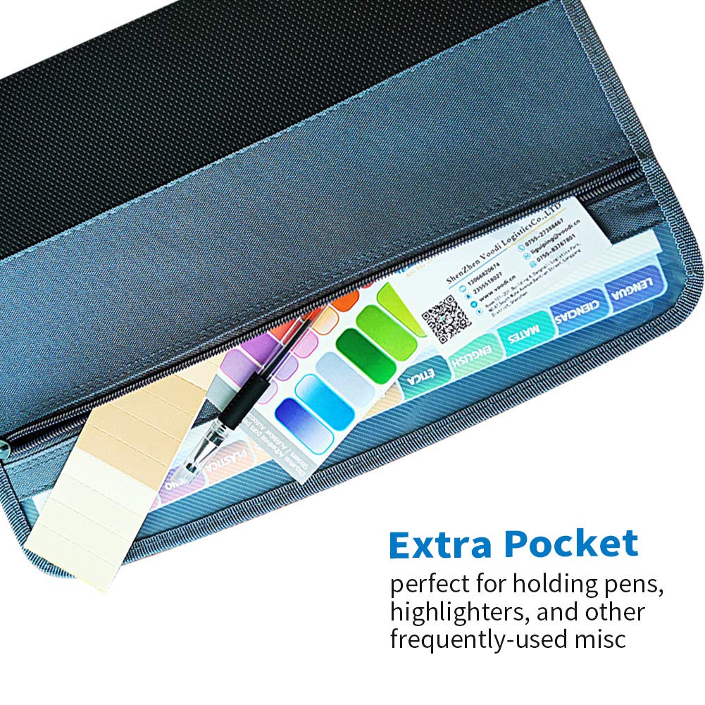 Porte-documents A4 étanche Tiiyee Multifonction Voyage Porte