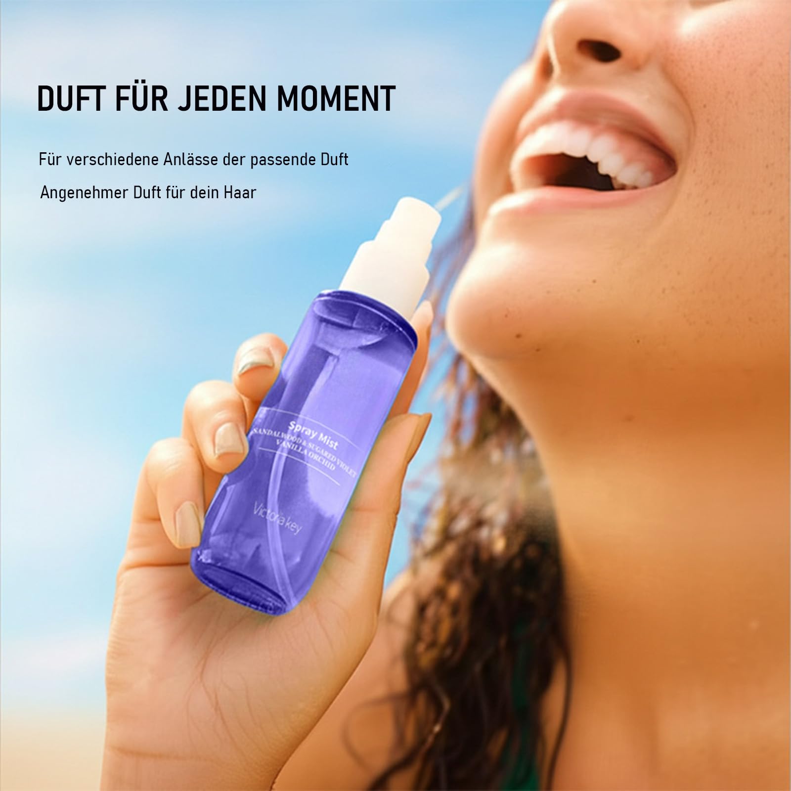 Set spray per il corpo da donna, 4 × 40 ml, profumo a lunga durata, profumo elegante e fresco, nebulizzazione fine, capelli e corpo per tutti i giorni, viaggi e occasioni speciali