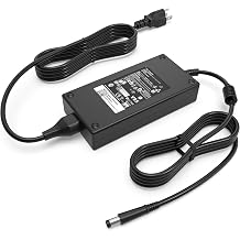 180W Power Adapter Compatible with Dell Dock WD25 WD15 WD19 WD19S WD19TB WD22TB4 SD25 D6000 TB15 TB16 K16A SD25TB4 Business Laptop Thunderbolt Docking Station Charger