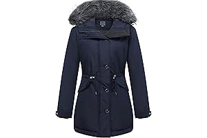Women's Winter Puffer Parka Clearance