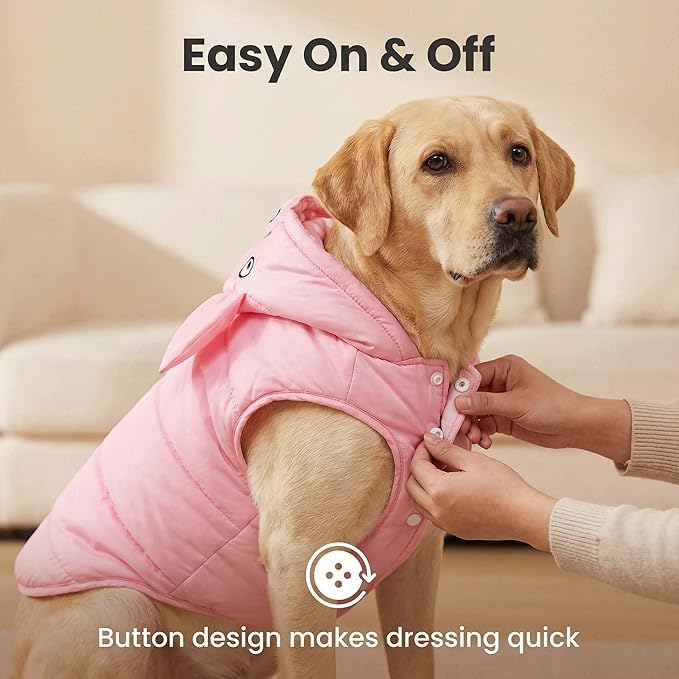 Disfraz de cerdo rosa para perro FLAdorepet 4XL miniatura 6