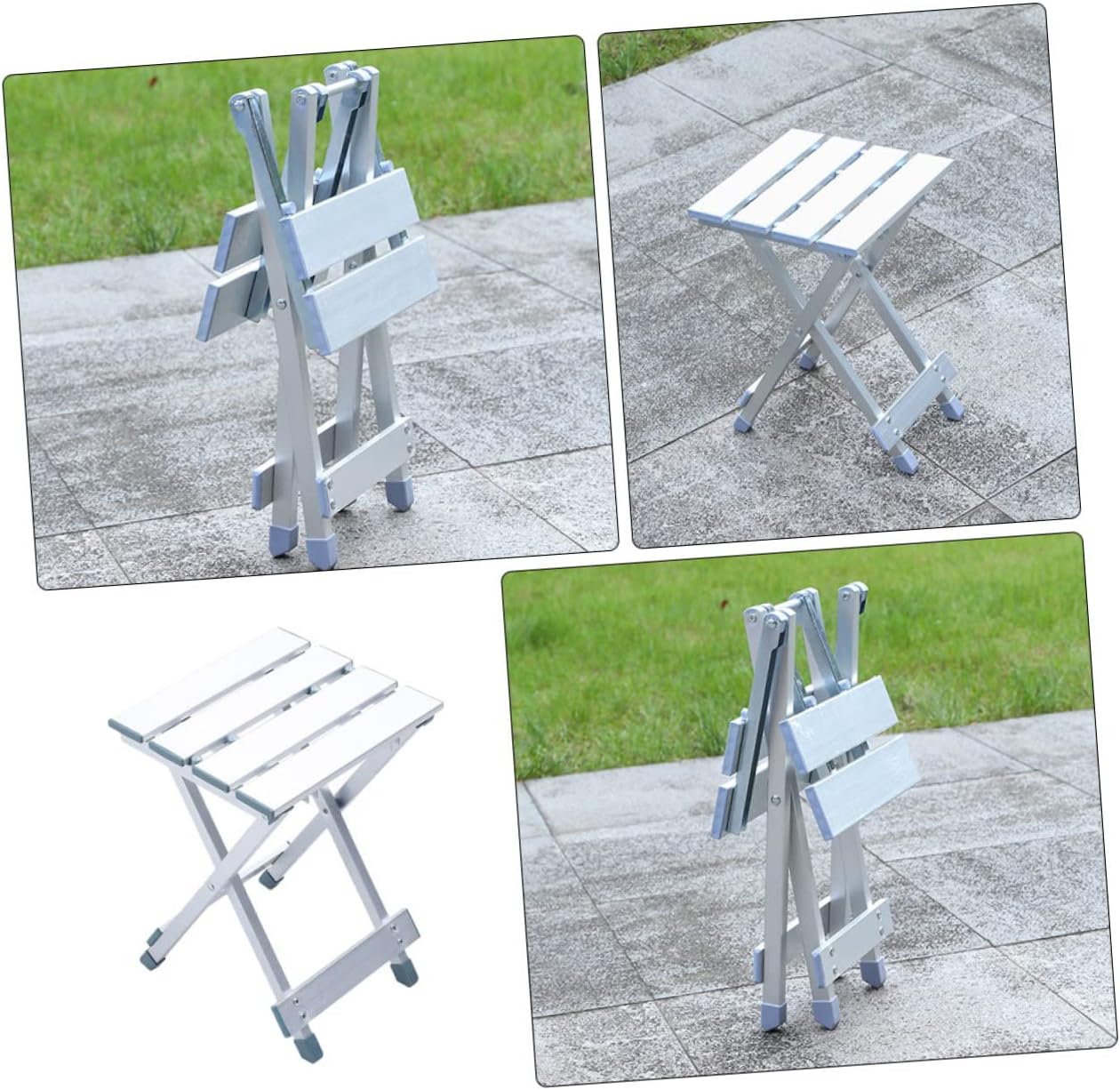 Folding Fishing Stool Aluminum Alloy Compact Camping Chair Perfect for Outdoor Activities