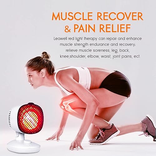 Miniatura 5 de Terapia de luz roja para cara y cuerpo cuello 850nm bombilla de terapia de luz roja cercana lámpara de terapia de luz infrarroja para máscara