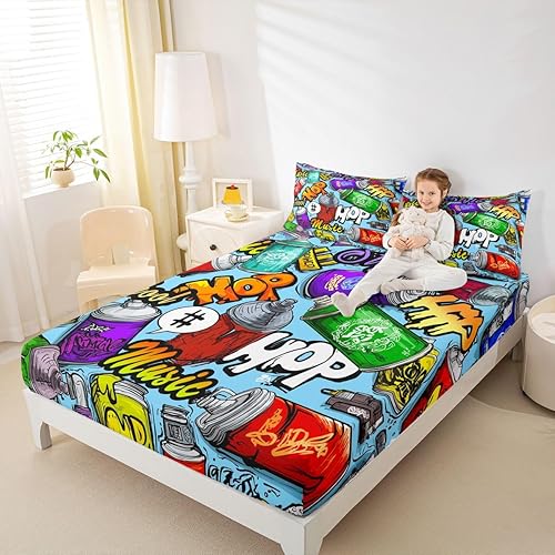 Miniatura 176 de Erosebridal Sábana bajera ajustable de hojas de marihuana, sábana de hoja de cannabis para adultos, juego de ropa de cama rústica de hojas exóticas