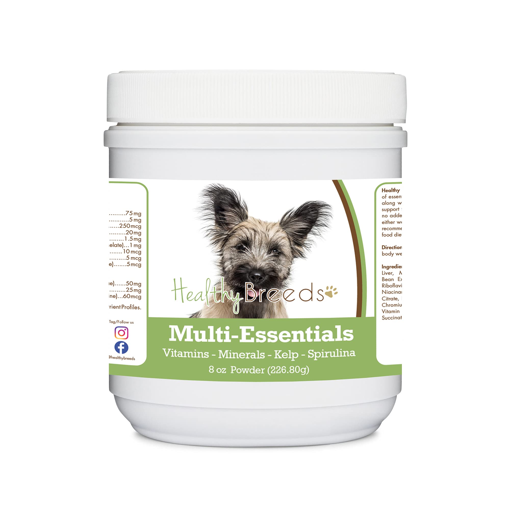 Healthy Breeds Skye Terrier Multi-Essentials Powder for Dogs 8 oz