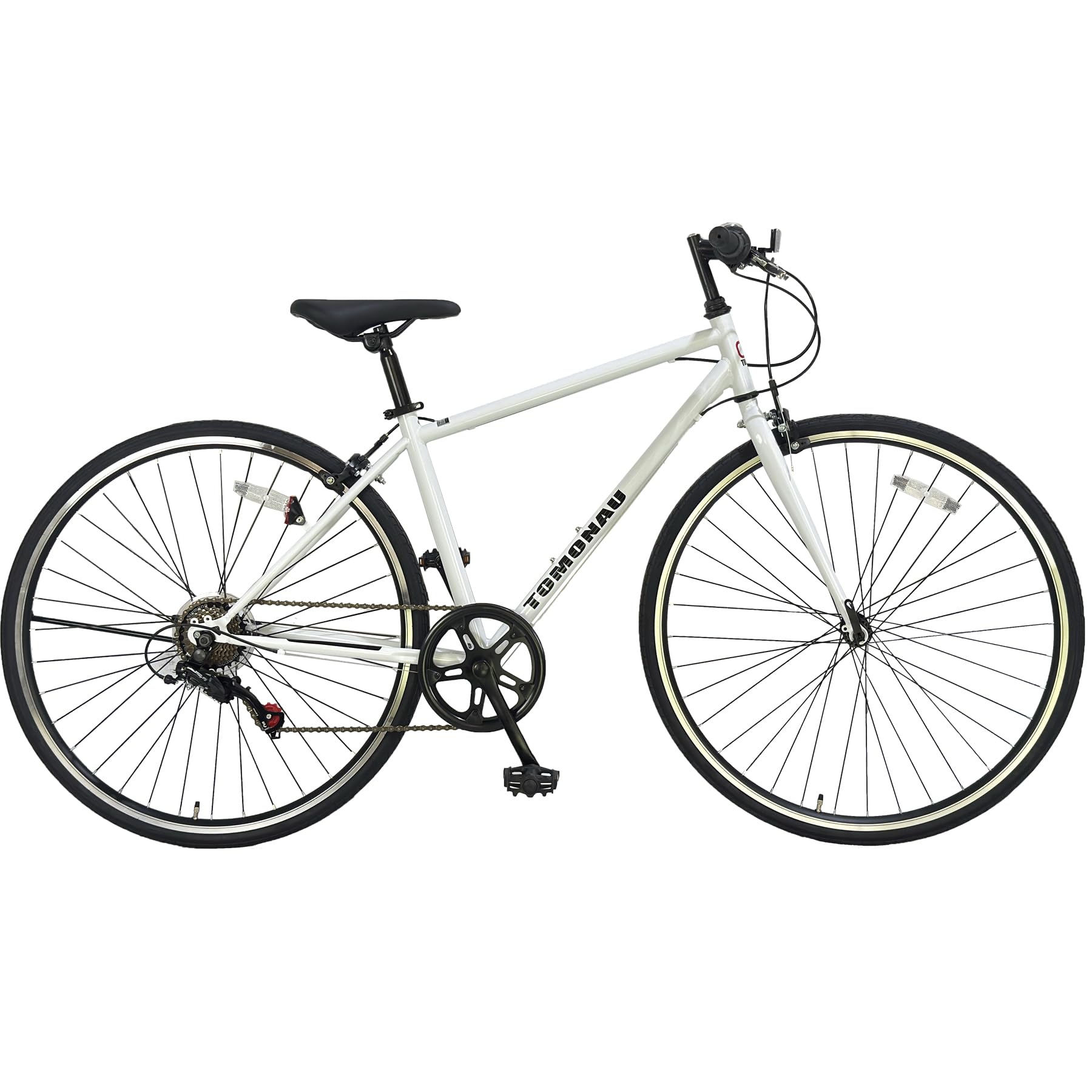 Amazon | TOMONAU クロスバイク 700C 自転車 シマノ7段変速 軽量